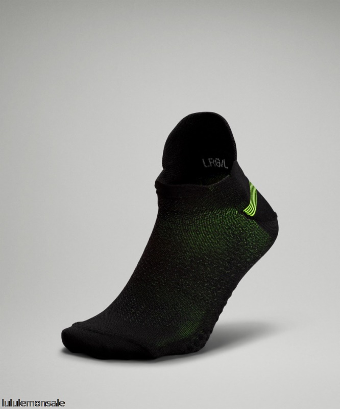 Lululemon Deutschland DELULU909 | Micropillow Tab Laufsocke Leichte Dämpfung Schwarz